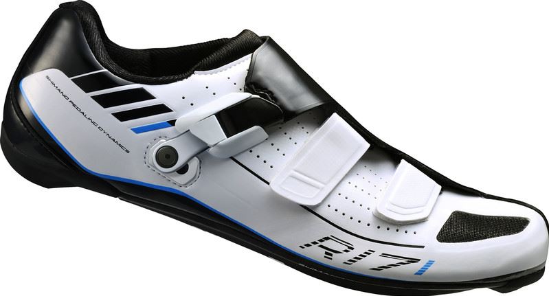 Shimano SH-R171W wielrenschoenen wit/zwart Racefiets Schoenen 2016