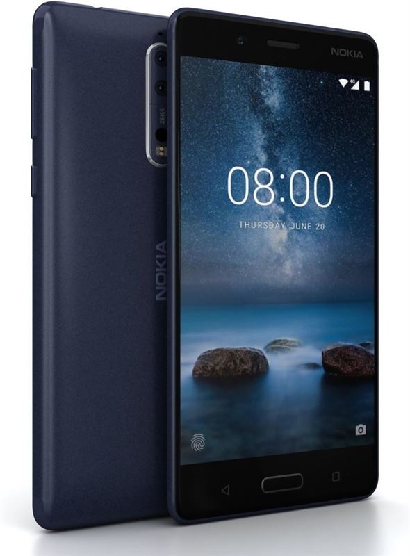 Nokia 8 64 GB / tempered blue