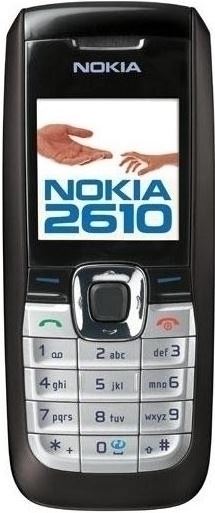 Nokia 2610 Zwart zwart