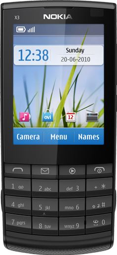 Nokia X3-02 zwart