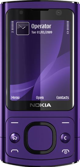 Nokia 6700 slide paars / (dualsim)