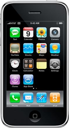 Apple iPhone 3GS 8 GB / zwart