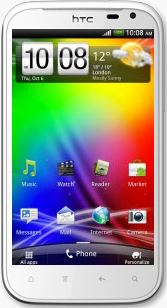 HTC Sensation XL 16 GB / wit, zilver