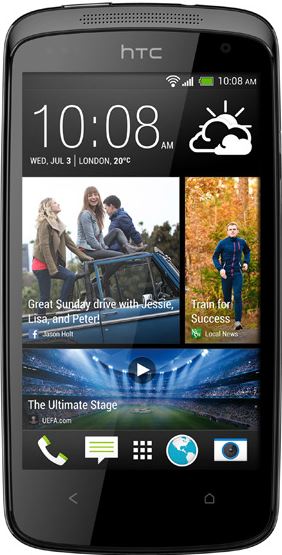 HTC Desire 500 4 GB / zwart