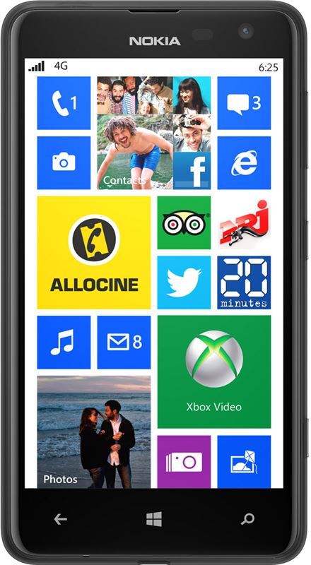 Nokia Lumia 625 8 GB / zwart