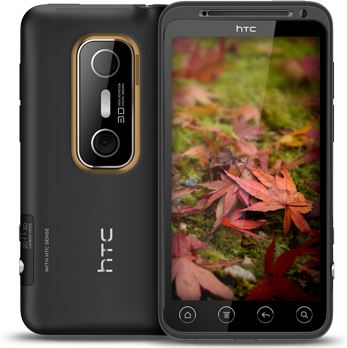 HTC EVO 3D 1 GB / zwart