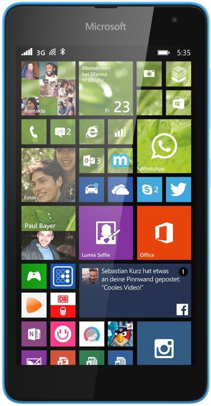 Microsoft Lumia 535 8 GB / blauw