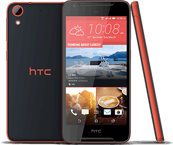 HTC 628 Desire 628 32 GB / blauw, oranje / (dualsim)