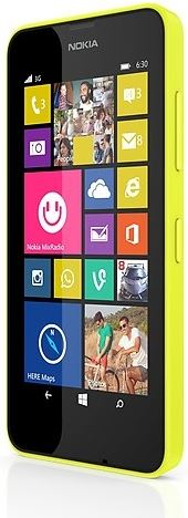 Nokia Lumia 630 8 GB / geel