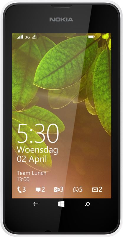 Nokia Lumia 530 4 GB / wit