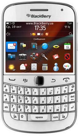 BlackBerry Bold 9900 8 GB / wit