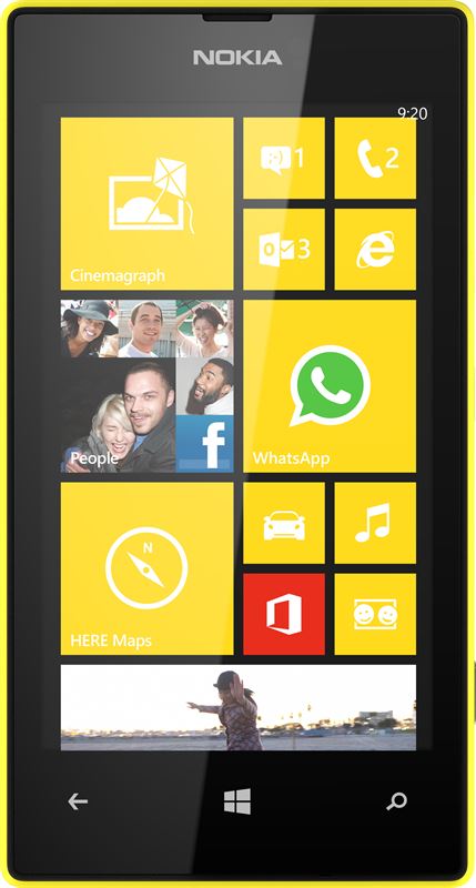 Nokia Lumia 520 8 GB / geel