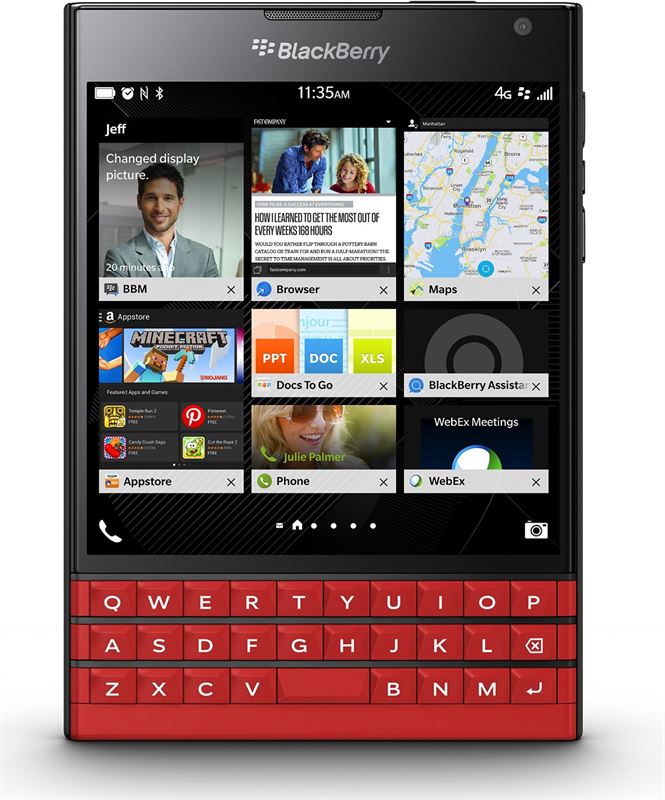 BlackBerry Passport 32 GB / rood