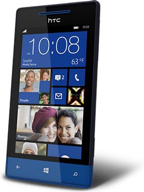 HTC Windows Phone 8 S 4 GB / zwart, blauw