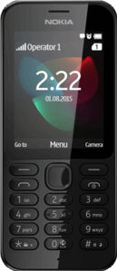 Nokia 222 zwart
