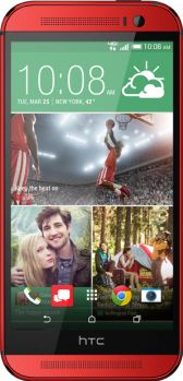 HTC One (M8) 16 GB / rood