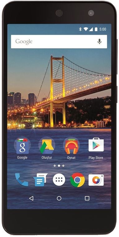 General Mobile Android One 16 GB / zwart / (dualsim)