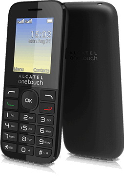 Alcatel One Touch 10.16 D zwart / (dualsim)