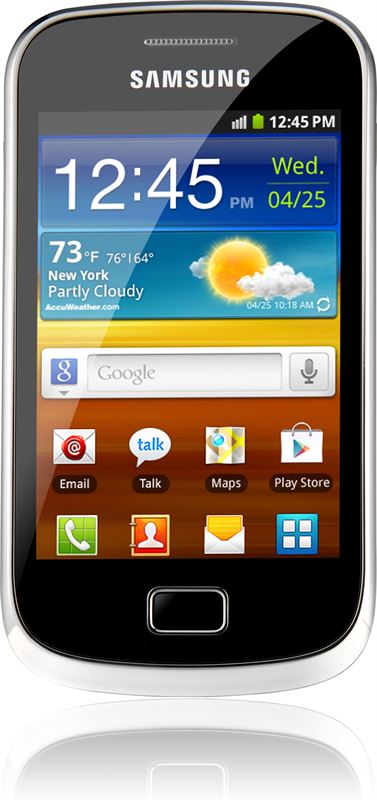 Samsung Galaxy Mini 2 2,7 GB / zwart