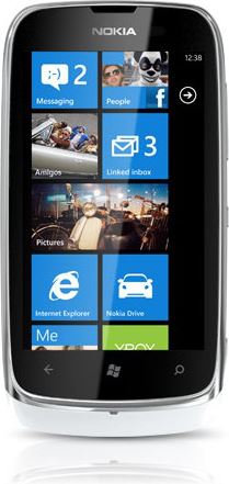 Nokia Lumia 610 8 GB / wit
