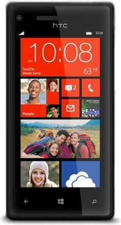 HTC Windows Phone 8 X 16 GB / zwart