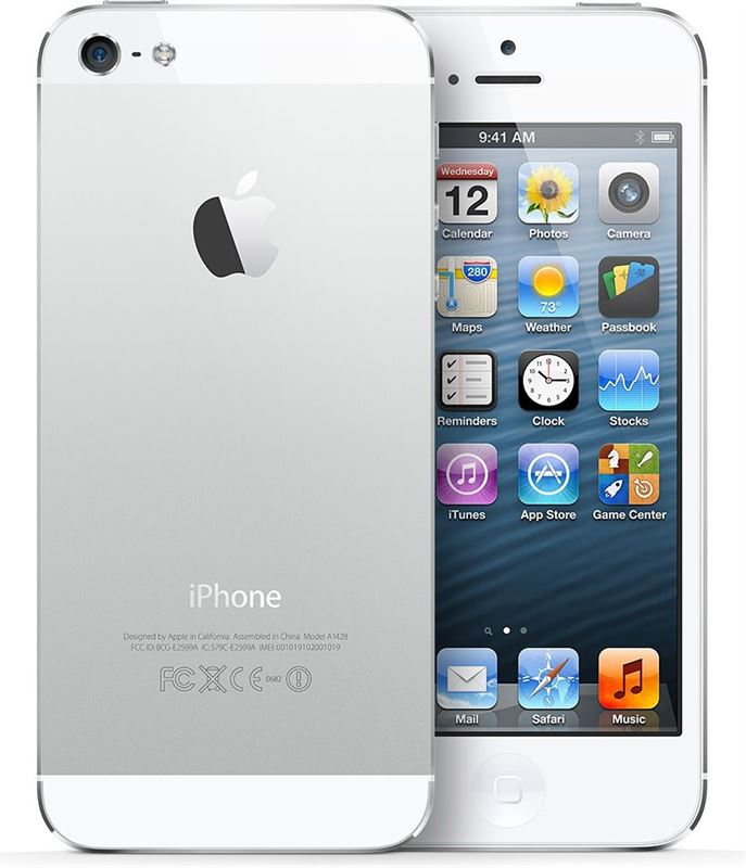 Apple iPhone 5 32 GB / wit, zilver