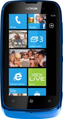 Nokia Lumia 610 8 GB / blauw
