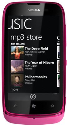Nokia Lumia 610 8 GB / roze