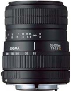 Sigma 55-200mm F4-5.6 DC (Pentax)