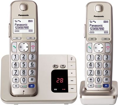 Panasonic KX-TGE222 | Specificaties | Kieskeurig.nl