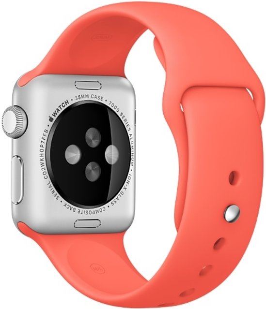 Apple Watch 38 mm Sportarmband apricot