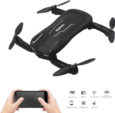 SYMA Selfie Drone- Appcontrol tablet en smartphone -FPV Live Camera quadcopter drone kopen? | | Kieskeurig.nl | helpt je kiezen