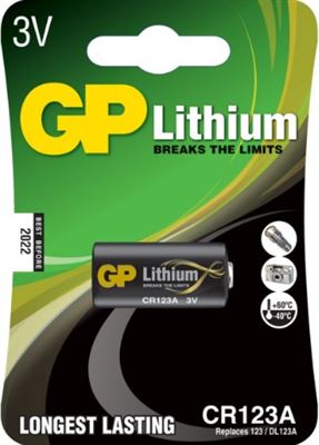 Radioactief bak punch GP Batteries Lithium CR123A batterij (overig) kopen? | Kieskeurig.nl |  helpt je kiezen