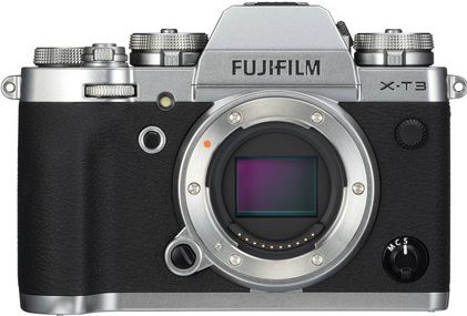 Fujifilm X-T3 zwart, zilver