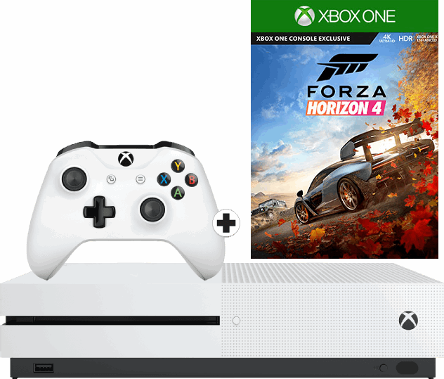 Microsoft Xbox One S 1TB / wit / Forza Horizon 4