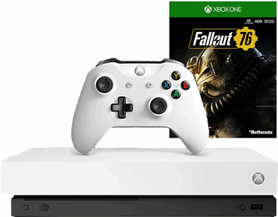 xbox one x fallout 76