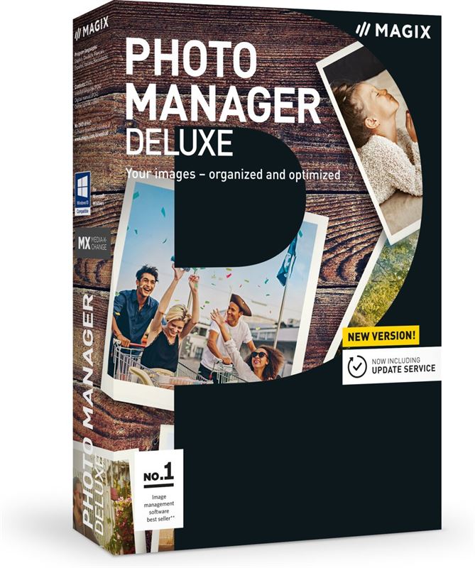 MAGIX Photo Manager Deluxe 2018 - Nederlands / Frans / Engels - Windows Download