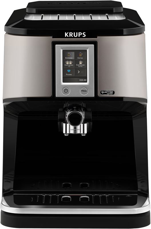 Krups Volautomatische espressomachine Two-in-One Touch Cappuccino EA880E zilver