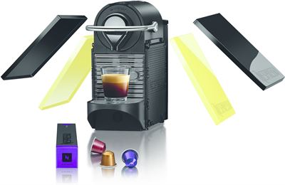 Krups Nespresso Pixie Clips Black Lemon Neon XN3020 zwart, geel espressomachine kopen? | Archief Kieskeurig.nl | helpt je kiezen