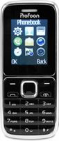 Profoon PM-25 Eenvoudige mobiele telefoon kleuren scherm Zilver / Zwart