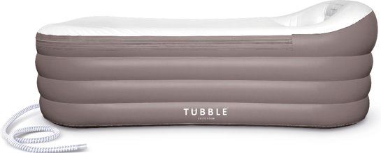 Tubble Â®; opblaasbaar ligbad Een opblaasbaar ligbad voor binnen en buiten