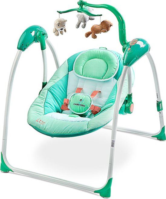 samen Wreedheid voorzien Caretero Elektrische babyschommel schommelstoel Loop mint Baby/peuter  (overig) kopen? | Kieskeurig.nl | helpt je kiezen