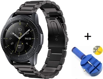 Verknald Pakket positie AA Commerce Metalen Armband Voor Samsung Galaxy Watch 42 MM Horloge Band  Strap - Schakel Polsband Strap RVS - Zwart elektronica (overig) kopen? |  Kieskeurig.nl | helpt je kiezen