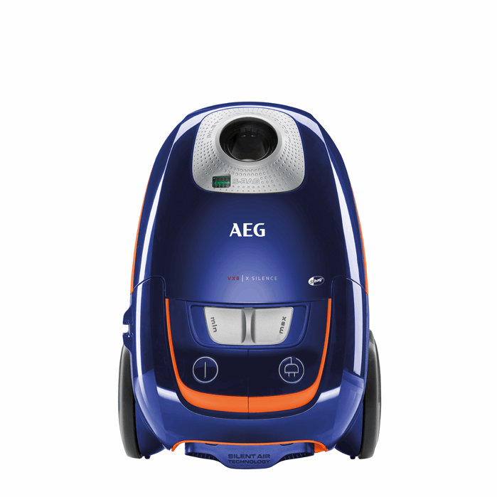 AEG VX8-1-DB-M blauw, grijs, oranje stofzuiger | Archief | Kieskeurig.nl | helpt je kiezen