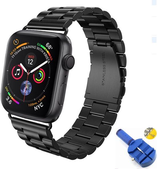 Commerce Metalen Armband Voor Apple Watch Series 1/2/3 42 MM Horloge Band Strap iWatch Schakel - fashion kopen? | Kieskeurig.be | helpt je kiezen