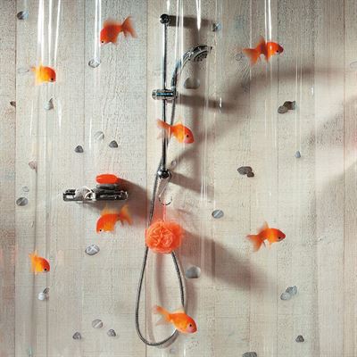 gallon web Transparant Spirella Goldfish - Douchegordijn - Oranje - Vinyl - 200 x 180 cm  douchegordijn kopen? | Kieskeurig.nl | helpt je kiezen