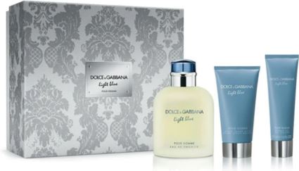 dolce and gabbana light blue set price