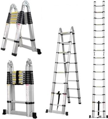 assistent chaos katje Telescoopladder Telescopische Ladder Inklapbaar Aluminium 4,4 meter klussen  (overig) kopen? | Archief | Kieskeurig.nl | helpt je kiezen