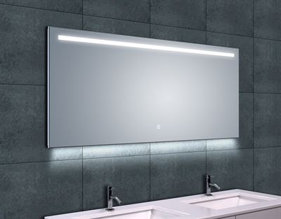Struikelen Kolonisten Afrikaanse Wiesbaden Ambi One Badkamerspiegel - Condensvrij - Dimbare LED spiegel - 140  x 60 cm | Prijzen vergelijken | Kieskeurig.nl