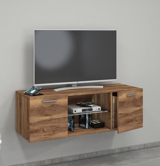 VCM Hangend zwevend TV meubel noten Kast kopen? | | helpt je kiezen